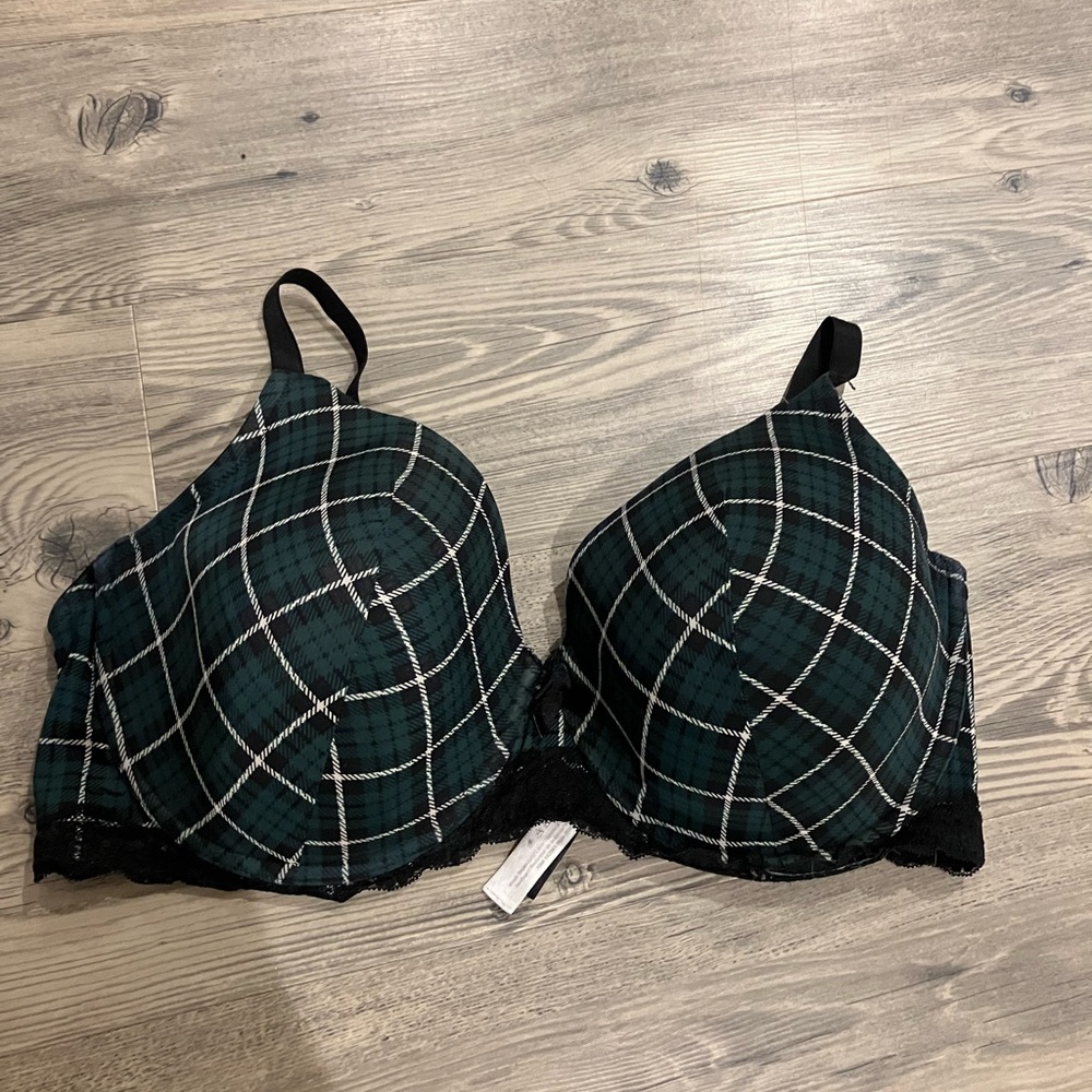 Adore Me Plaid Bra